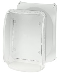 Puszka elektroinstalacyjna ścienna Poliwęglan 255 x 122 x 355mm Szary IP66 liczba otworów 2 HENSEL