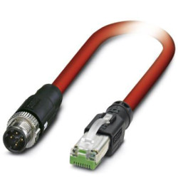 Kabel Ethernet Cat5 długość 1m Z zakończeniem Phoenix Contact