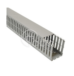 Korytko kablowe grubogrzebieniowe T1-F, 80x100x2000 mm, szare, B00170