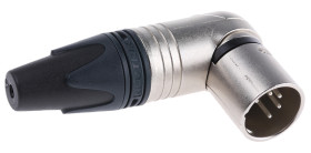 Złącze XLR 5 -pinowe Montaż na kablu Męski