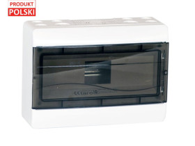 Rozdzielnica natynkowa 13-mod. DC 1500V dedykowana do instalacji fotowoltaicznych PV IP55 6663-213/1 TAREL