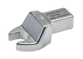 Wkładka do kluczy dynamometrycznych, seria: 731/40, Wkładka otwarta, typ: Klucz do wkładania, rozmiar: 15 mm, wkładka: