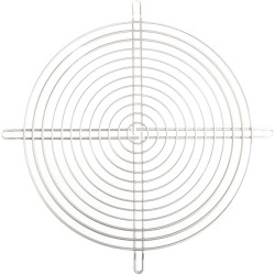 Osłona wentylatora 200mm wymiary zew 240 x 240mm rozstaw otworów 240mm Stal powlekana tworzywem sztucznym