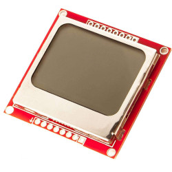 84 x 48 Pixel LCD display module with backlight for Nokia 5110 and Joystick PS2 Gamepad