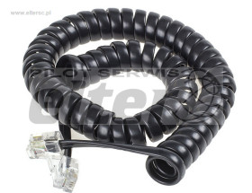 Kabel telefoniczny spiralny telefon-słuchawka 2,0m