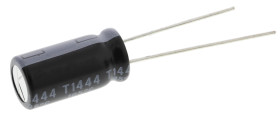 Kondensator 1000μF 10V dc Radialny, Otwór przelotowy Rubycon roztaw: 3.5mm 8 (Dia.) x 16mm