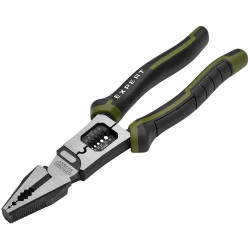 Draper Expert 28525 Combination Pliers with Wire Stripper, 200mm