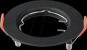 6641 Recessed ceiling ring, GU10, round, black