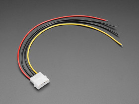 Adafruit IDE Molex 4 Pin Socket Cable - 30cm long