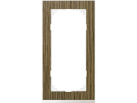MERTEN M-PURE DECOR Ramka 2 podwójna bez poprzeczki dąb MTN4025-3674 SCHNEIDER ELECTRIC