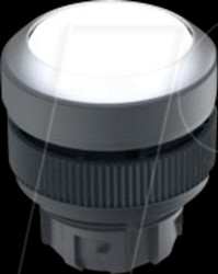 1.30.240.021/1000 RAFIX 22 QR, illuminated pushbutton, flat aperture, round waistb