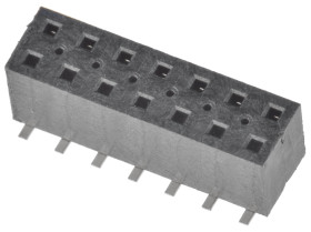 Gniazdo PCB 14 -pinowe 2 -rzędowe raster: 2mm typu płytka – płytka Proste SMD