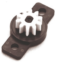 Tłumik obrotowy, Moment: 0.2±0.07Ncm, Śr. koła: 6mm, Zęby: 10