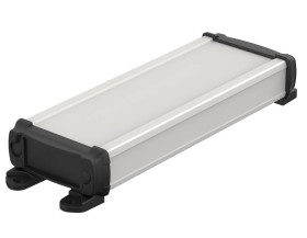 BOPLA ELP 620-0150 DW (83062150.S7) - profil aluminiowy zamknięty z pokrywą do montażu naściennego (57,5 x 22 x 150 mm)