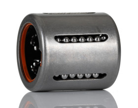 Łożysko liniowe kulkowe śred. wewn.: 20mm Zamknięty średnica zew: 28mm Łożysko liniowe kulkowe RS PRO