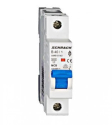 Wyłącznik instalacyjny 6kA, B 40A, 1P Seria AMPARO