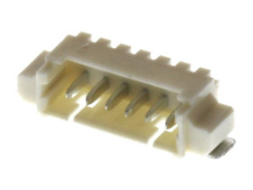 Molex Listwa kołkowa, męska, do wbudowania, standardowa Ilość pinów 6 Wymiary siatki: 1.25 mm 532610671 1 szt. taśma na
