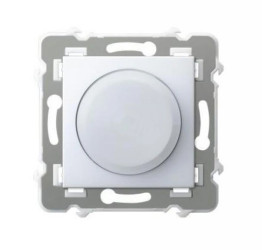 SZAFIR Ściemniacz uniwersalny do obciążenia żarowego, halogenowego oraz LED biały ŁP-8ZL2/m/00