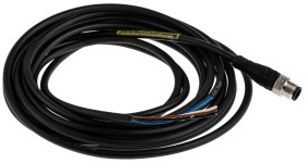 Przewód czujnik-siłownik ze złączem Złącze M12 liczba rdzeni 4 długość 5m Rodzaj A Męskie