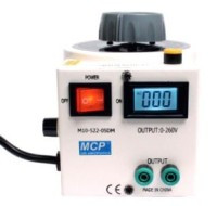 ATS-REG0.5LED Autotransformator z regulowanym napięciem moc 500VA, 2A