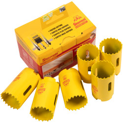 Starrett FCH0114-6 FCH0114 Fast Cut Bi-Metal Holesaw 32mm Bulk Pack of 6