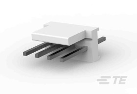 Złącze szpilkowe 4-pinowe raster: 2.54mm -rzędowe TE Connectivity Przewlekany 5.0A