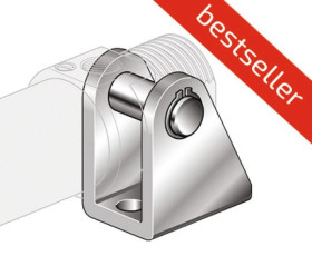 Ucho ze sworzniem do siłownika okrągłego D20-25, ISO6432