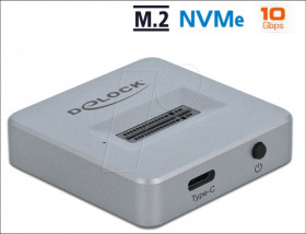 64000 Docking station M.2 NVMe PCIe SSD, USB 3.1