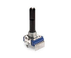 Potencjometr audio 500 kΩ typ Obrotowa Bourns 1 średnica wału 6 mm 1 0.03 W długość wału 30 mm PRS14R-30025-103B1 Do