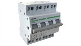 Przełącznik Modułowy Instalacyjny Wyboru Zasilania Sieci 1-0-2 4P 32A 4Co Noark