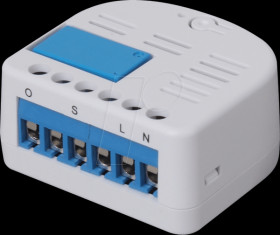 12126 Single-channel relay with ZigBee repeater