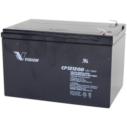 Vision Akkus CP12180DX CP Series AGM Battery 12V 18Ah M5 Connector