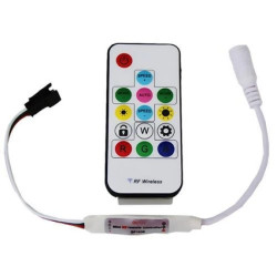 Kontroler sterownik RGB RF IC WS2813 5V 14 przycisków 72W do1024 pikseli Digital