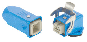 Harting 10360030005 Zestaw złączy męskich Łączna ilość styków: 3 + PE 1 szt.