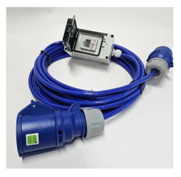 Przenośny licznik energii Camping niebieski CS230VR 16A 1m