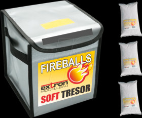 X3361 Lithium safe, incl. fireballs 3x 1L