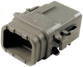 TE Connectivity Obudowa złącza pin żeńskiego na kabel DTM06-08SA-E007 1 szt. paczka