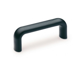 Uchwyt PP szerokość: 49mm Elesa długość: 134mm Czarny, mat