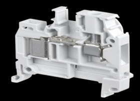 Terminal block, screw connection, 1.5 mm², 17.5 A, 8 kV, gray, 1SNA199034R1500