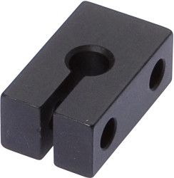 Akcesoria do czujników, Ø5,6 mm, Aluminium, Do czujników 5,6 mm, Do montażu na ścianie, Montaż na śruby, AY000008