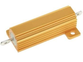 1,5R 50W rezystor drutowy dużej mocy z radiatorem