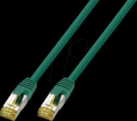 1842HF-2,0M Patch cable, Cat.6a, S/FTP, 2 m green