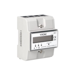 Miernik poboru energii 3-fazowy EM-3 elektroniczny DIN ORNO 80A