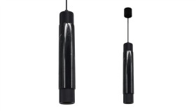 Lampa Wisząca Marble Black 1Xgu10 Ml6339 Milagro