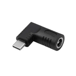 Adapter DC 6,3/3 mm + pin na USB typu C - gniazdo do zasilacza sieciowego - Akyga AK-ND-D05