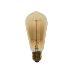 Żarówka E27 60W 230V Seleby ST58 Edison, Squirrel Cage Ciepła 2200K