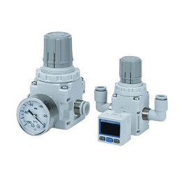 Regulator pneumatyczny we: 100kPa SMC wy: -1.3kPa