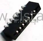 NZIFFB 07S złącze taśmy FFC - 0.25 proste 7pin