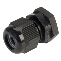 Jacob 50.616 PA/RSW Compact M16 Cable Gland Black