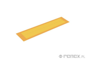 Łączniki żółte, samoprzylepne do taśm z komponentami SMD 8mm/op.1000szt.